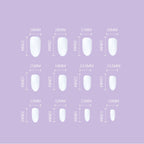 Nude Transparent Jade Leopard Print Wear, Salon finish long-lasting Press on nails