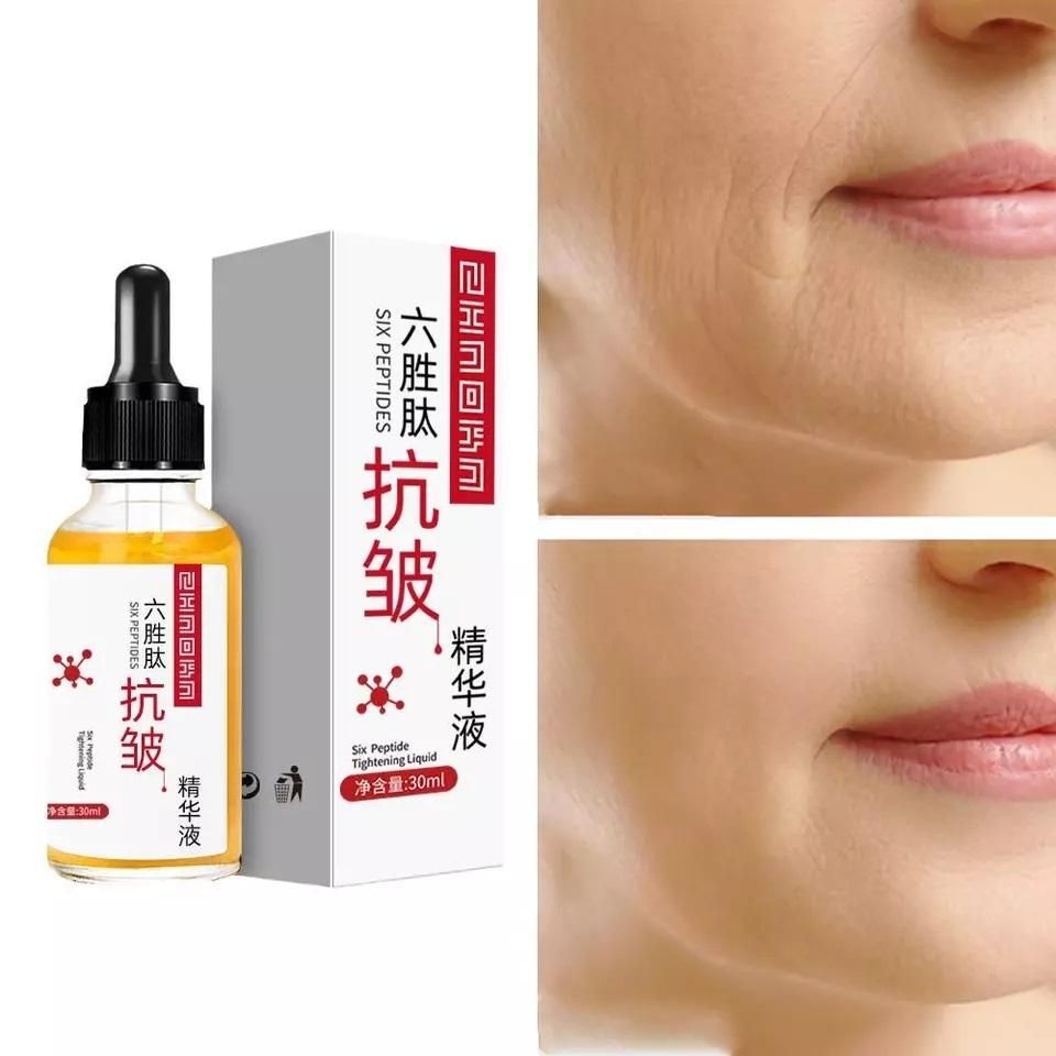 Six Peptides Anti-wrinkle Six Peptides Anti-Wrinkle Whitening Serum (30ml) — Anti-Aging, Brightening &amp; Skin-Firming Serum for Men &amp; WomenWhitening Serum